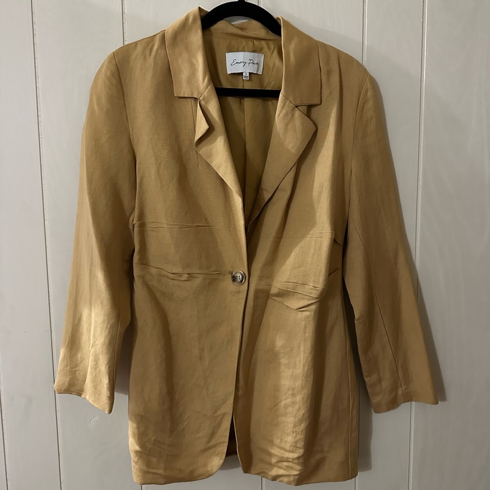Emory Park Gold Women's Blazer